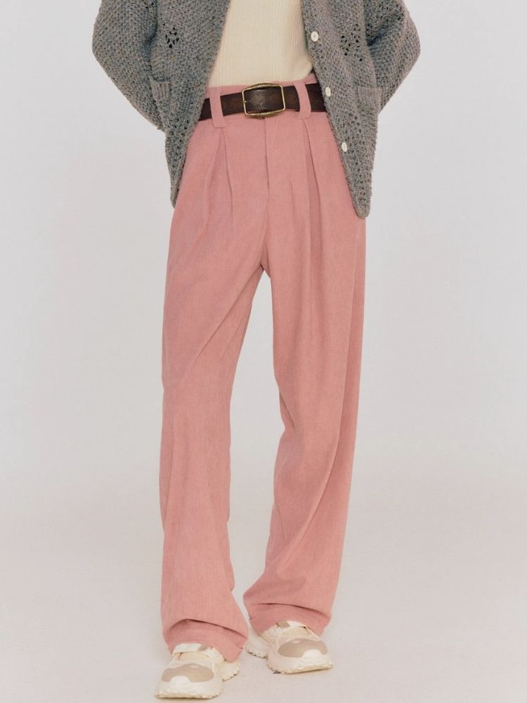 Casual Pants Loose Slouchy Corduroy Pants【s0000004313】