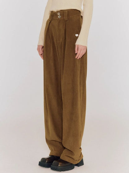 Casual Pants Loose Slouchy Corduroy Pants【s0000004313】