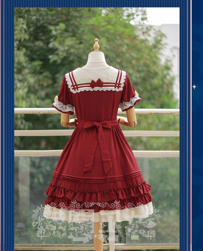 Strawberry Witch - Long Sleeve Sweet Lolita OP