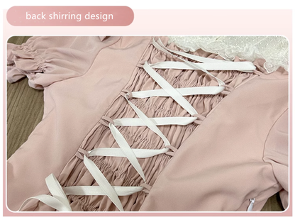 Sweet Wood - Long Vesion Elegant and Vintage Lolita OP