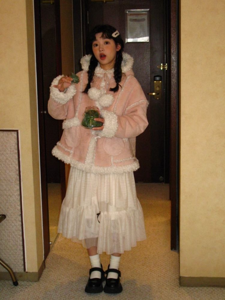 Bow Mesh Half Skirt【s0000005876】