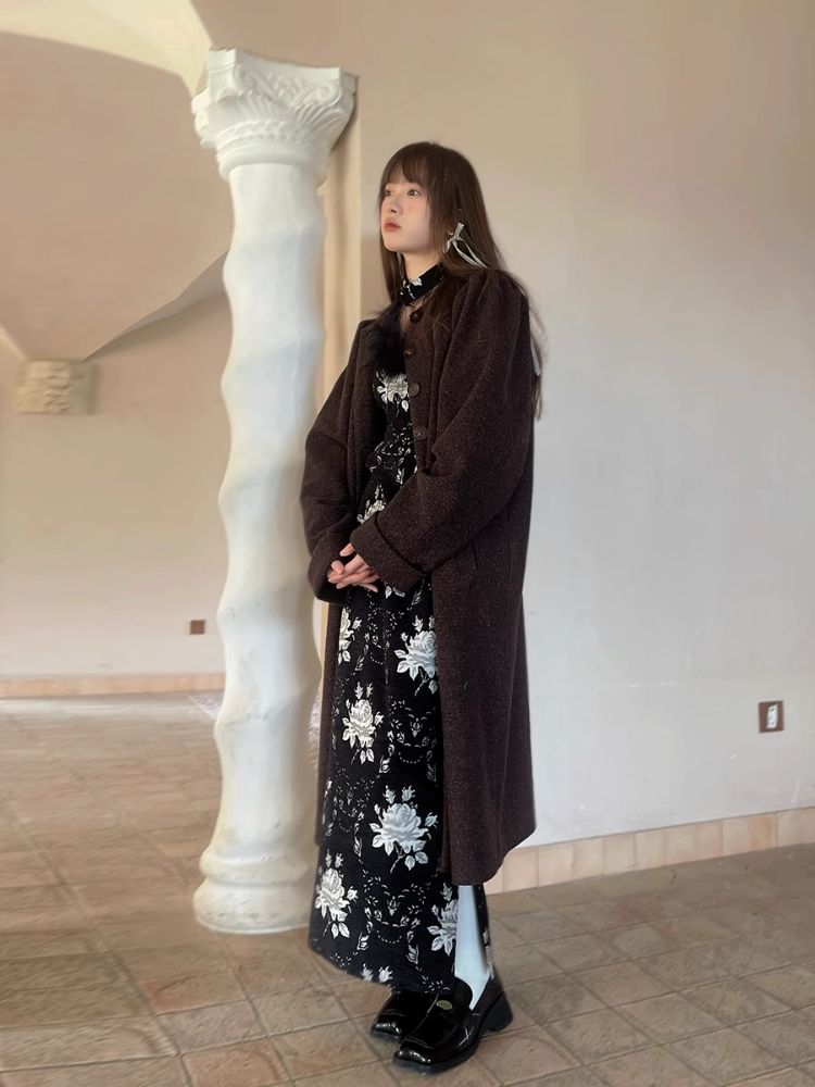 Side Split Long Half Skirt【s0000004902】