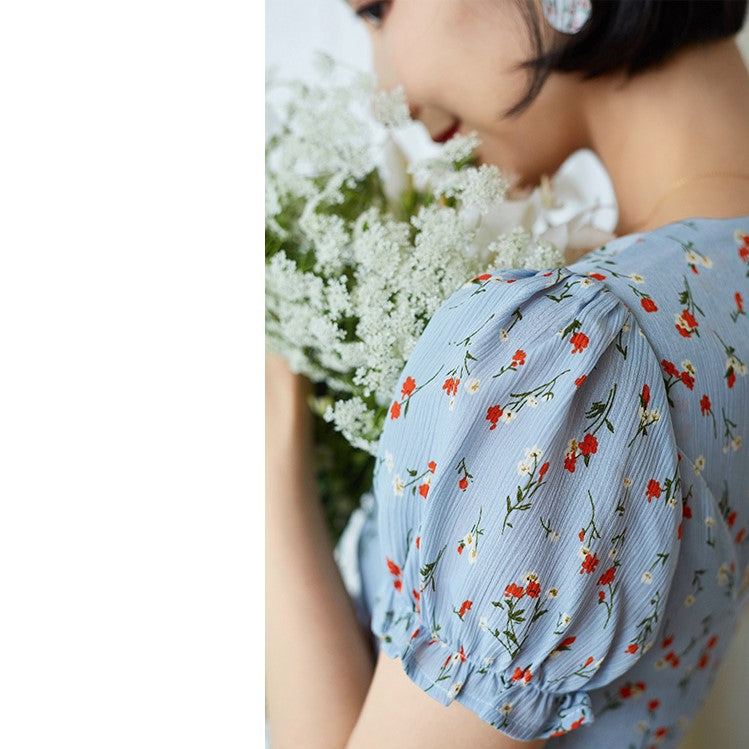 Retro floral dress