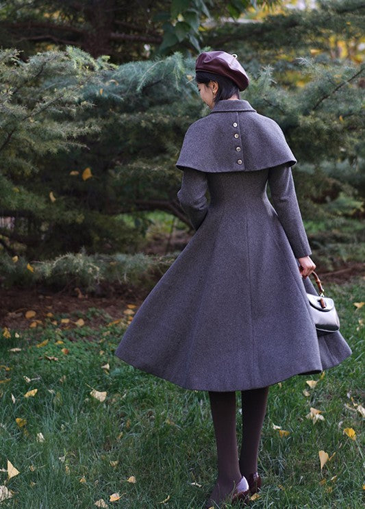 Medieval Exotic Retro Wool Coat