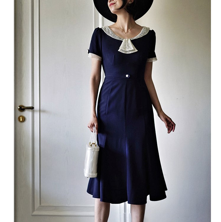 French concession vintage dress