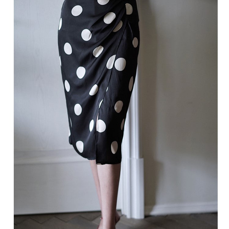 Duchess polka dot vintage skirt