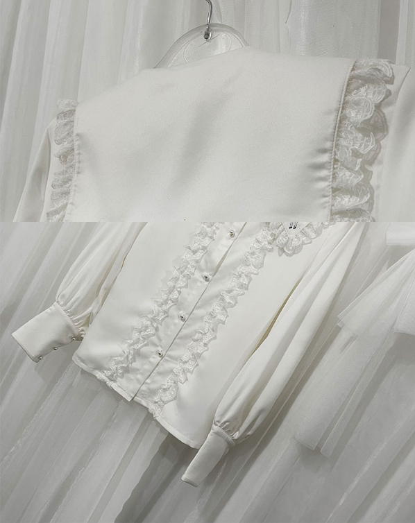 CastleToo - Corroding the Heart - Ouji Lolita Shirt Suspenders Shorts