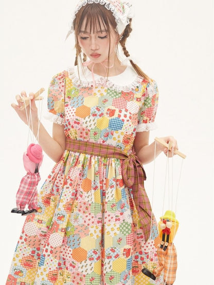 Fancy frill tulle dress【s0000001885】