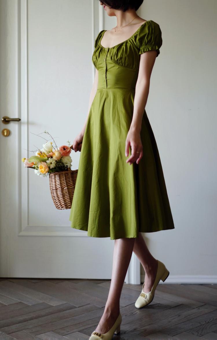 Summer fruit classical dress