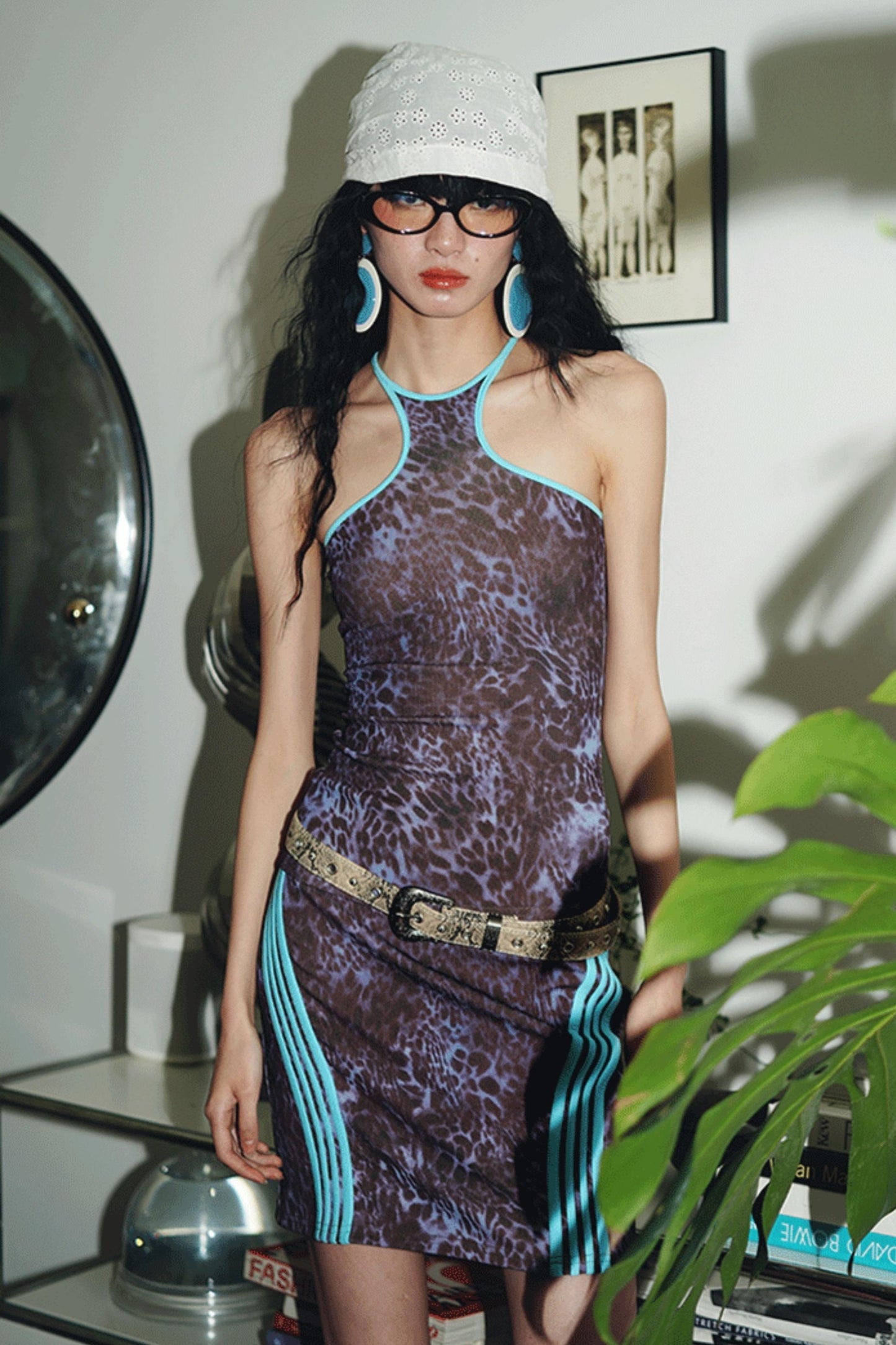 Spice Leopard Mini Skirt