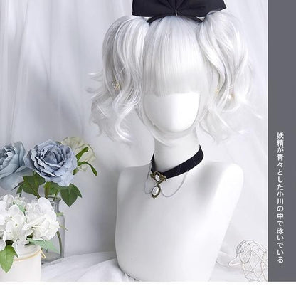 Sinwavy - Pandora's Box - Lolita Short Wig with Cute Double Ponytails
