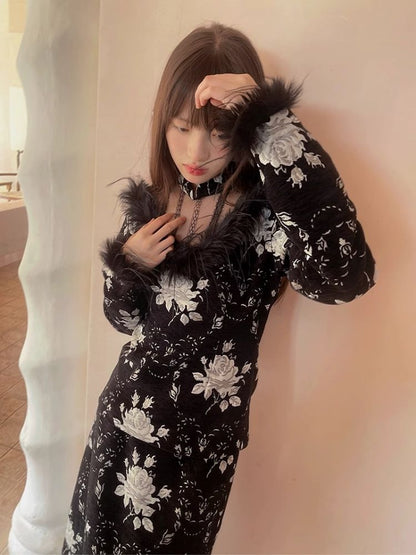 Side Split Long Half Skirt【s0000004902】