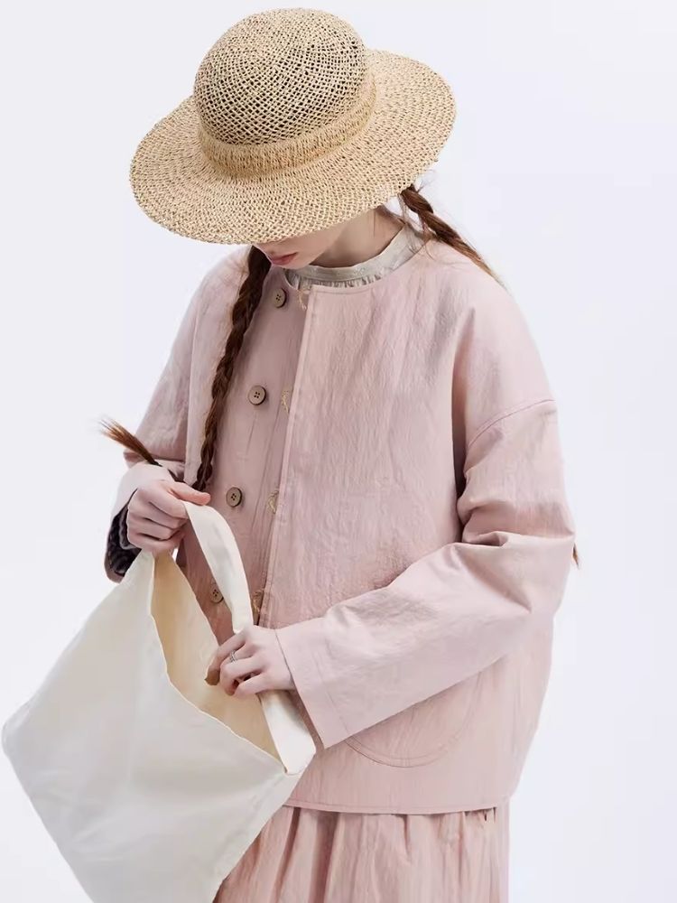 Baby Pink Spring Small Coat【s0000007951】