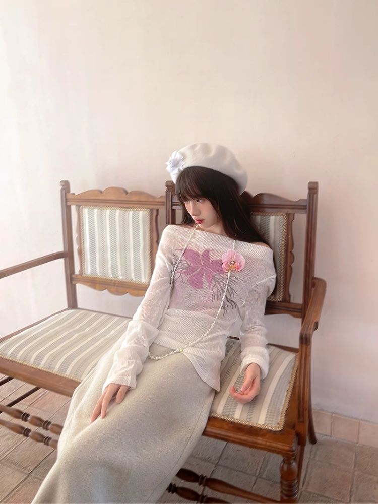 Side Split Long Half Skirt【s0000004902】