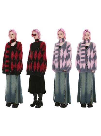 Extra Long Mink Hair Jacket【s0000004976】