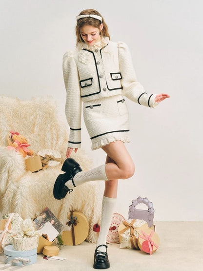 Bubble Sleeve Jacket【s0000004603】