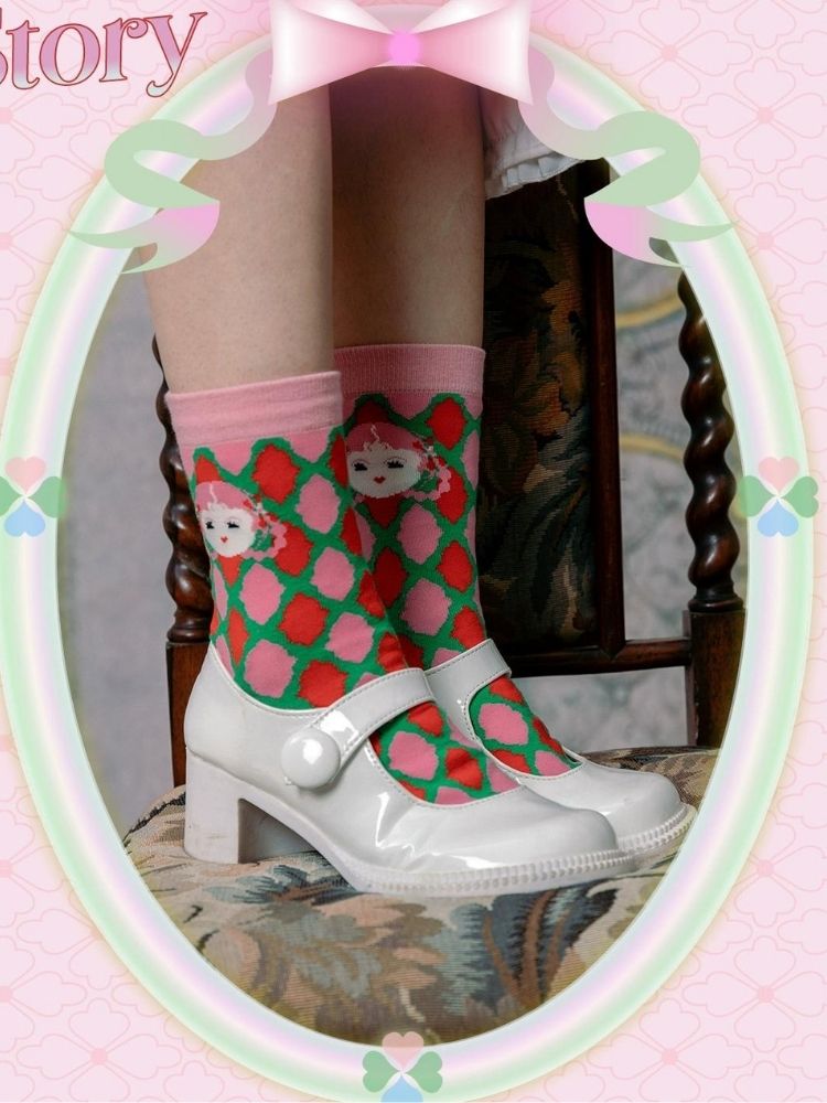 Candy Color Girls' Socks【s0000003603】
