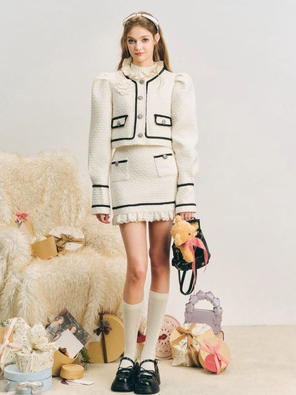 Bubble Sleeve Jacket【s0000004603】