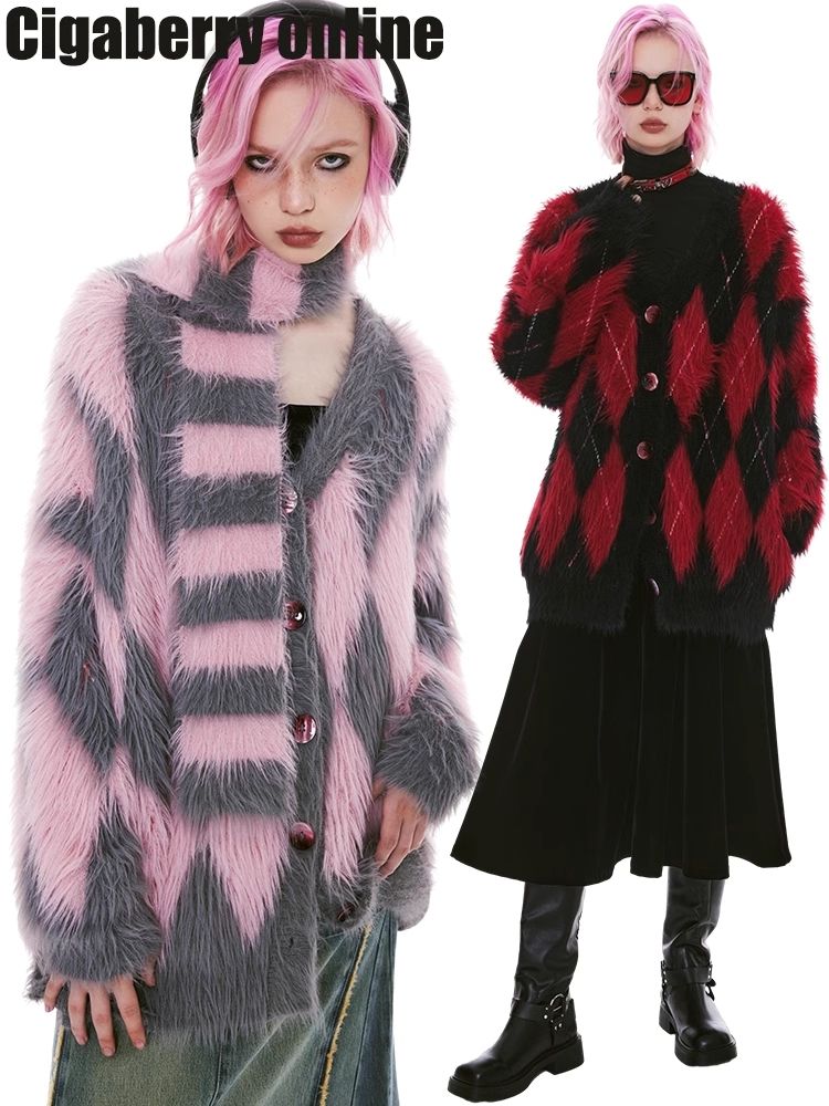 Extra Long Mink Hair Jacket【s0000004976】