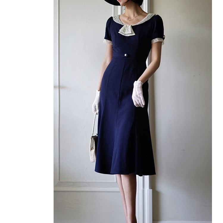 French concession vintage dress