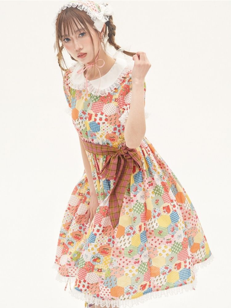 Fancy frill tulle dress【s0000001885】