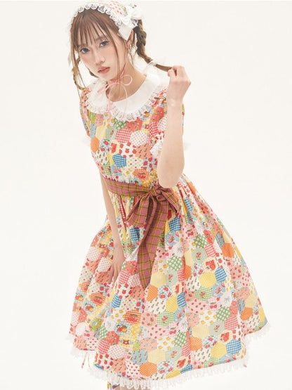 Fancy frill tulle dress【s0000001885】