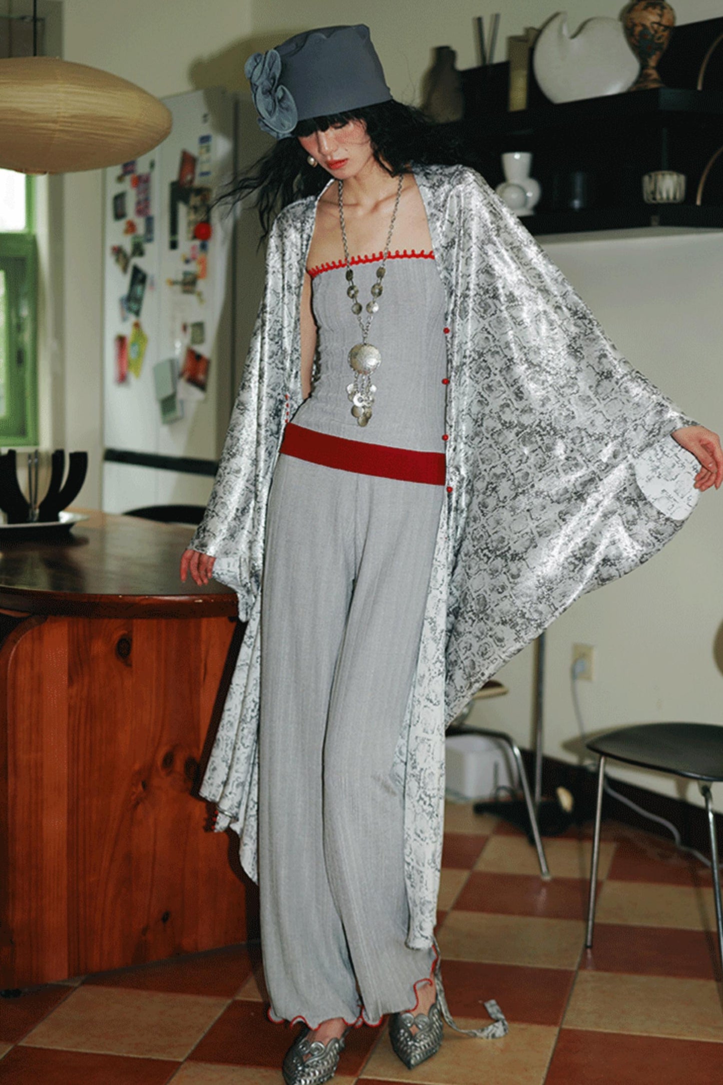 Luxury Silk Kimono Cardigan