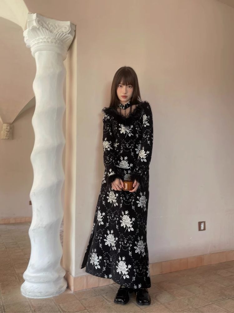 Side Split Long Half Skirt【s0000004902】