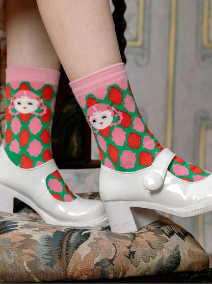 Candy Color Girls' Socks【s0000003603】