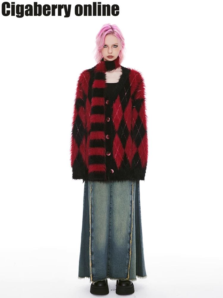 Extra Long Mink Hair Jacket【s0000004976】