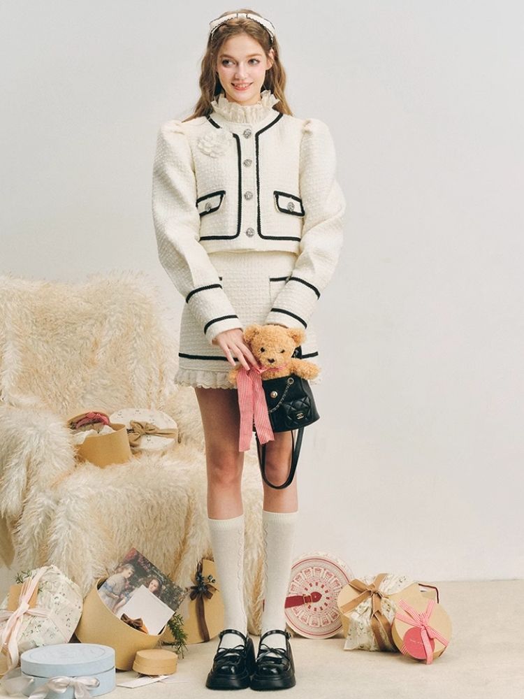 Bubble Sleeve Jacket【s0000004603】