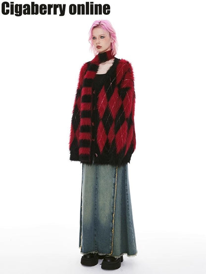 Extra Long Mink Hair Jacket【s0000004976】