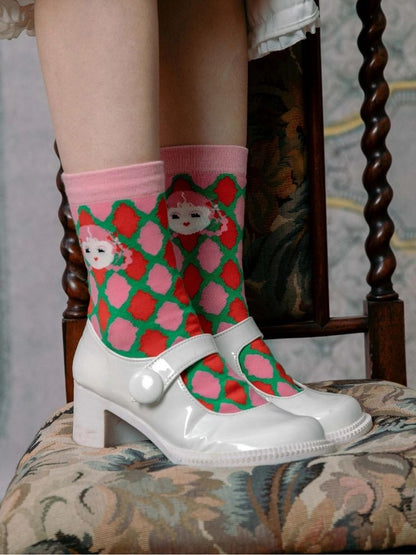 Candy Color Girls' Socks【s0000003603】