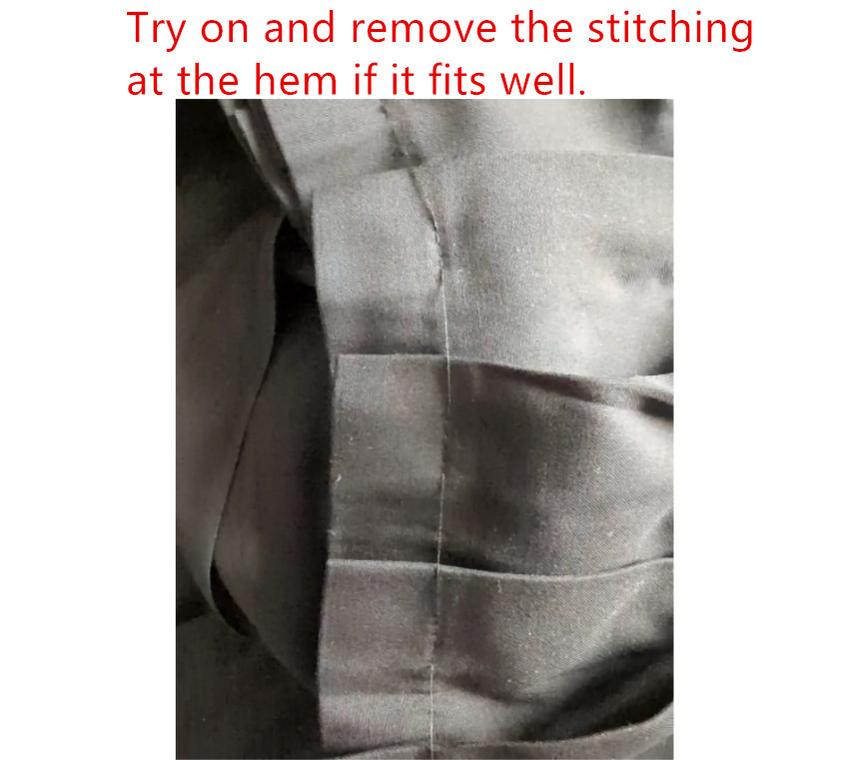 Princess Chronicles - Pomegranate Note - Chinese Style Black Pleated Skirt