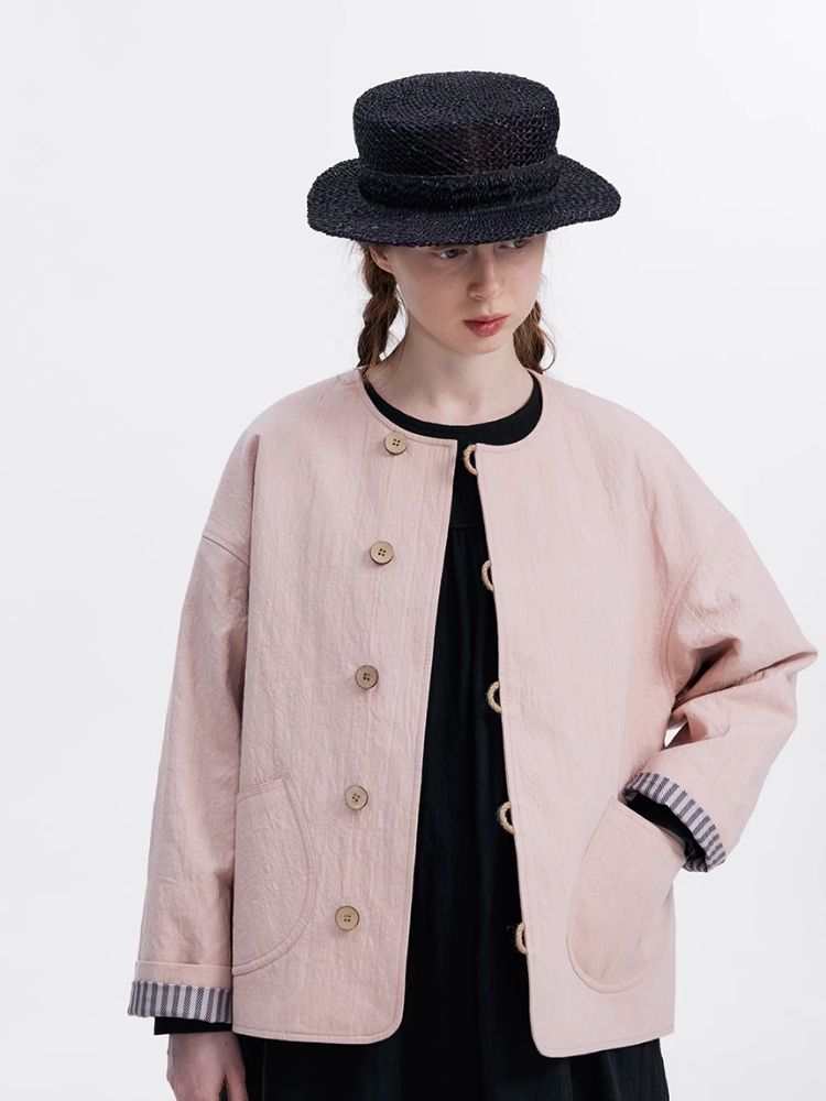 Baby Pink Spring Small Coat【s0000007951】