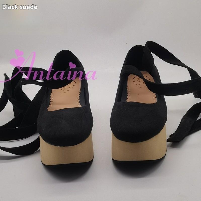 Antaina - Wedding Lolita Platform Shoes Bridal Shoes Multicolor