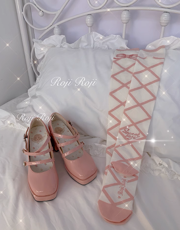 Roji Roji - Sweet Lolita Cotton Mid-Calf Socks