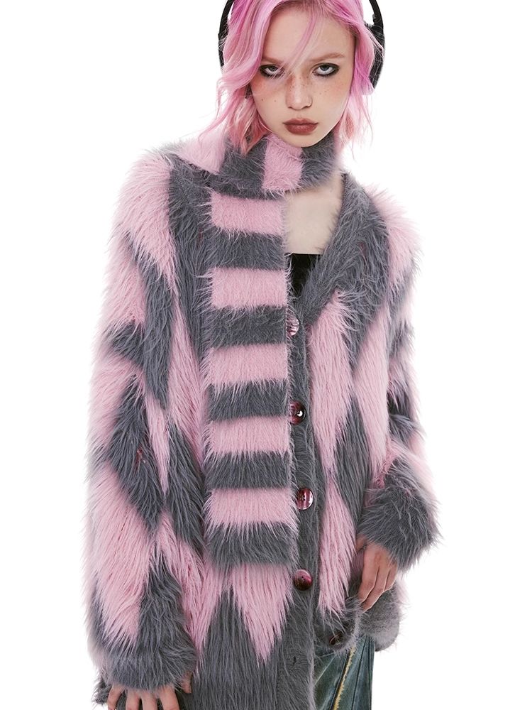 Extra Long Mink Hair Jacket【s0000004976】