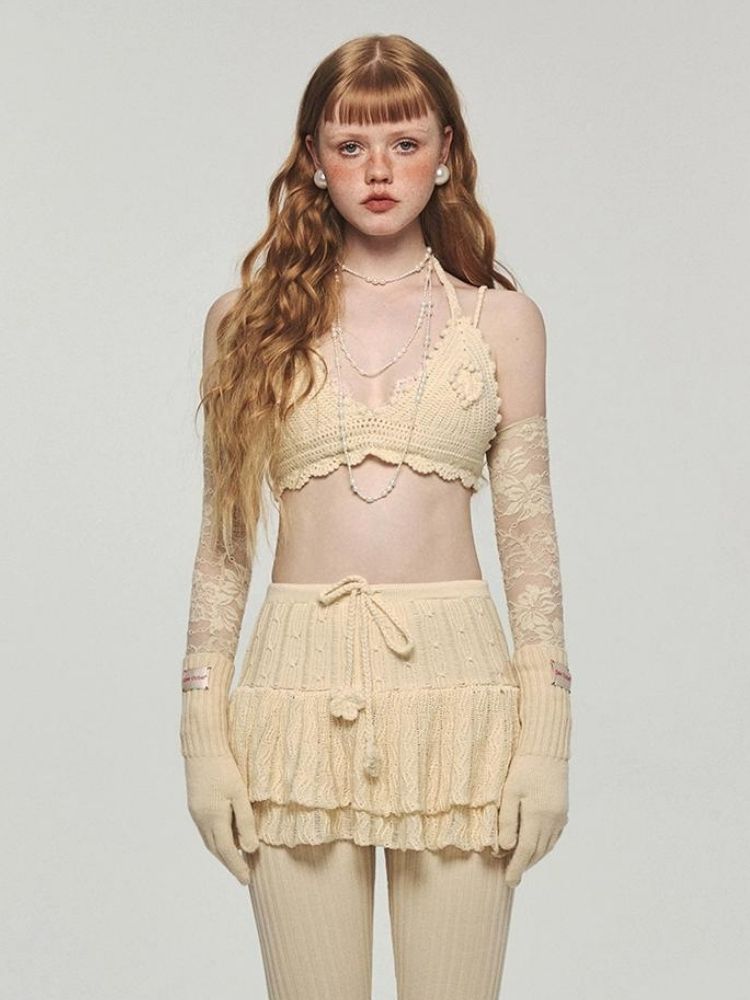 Halter neck bra outerwear【s0000004131】