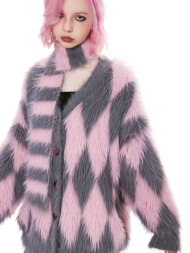 Extra Long Mink Hair Jacket【s0000004976】
