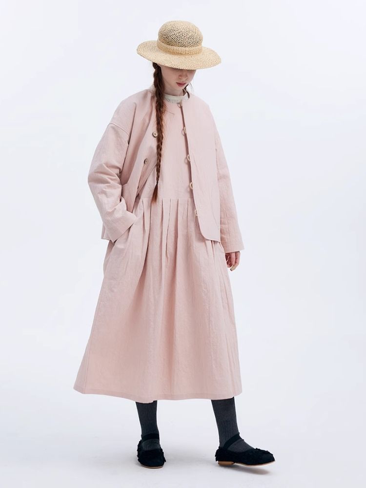 Baby Pink Spring Small Coat【s0000007951】