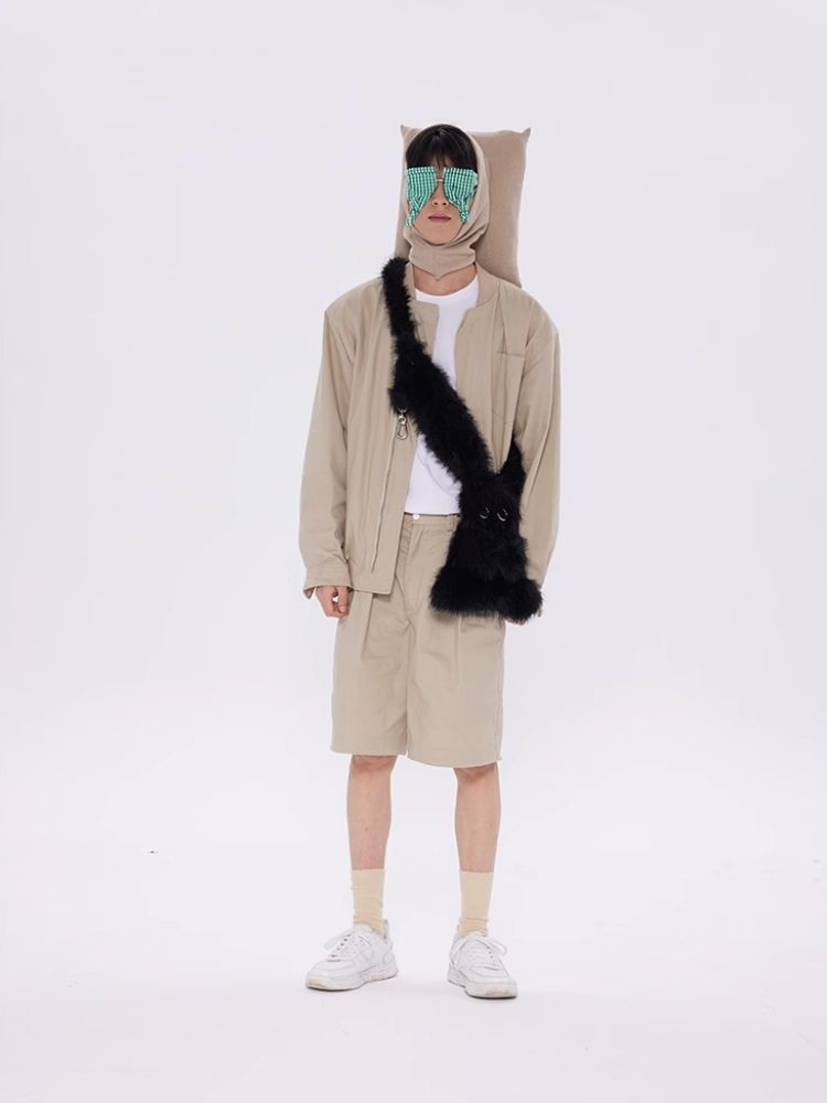 Big Eye Bunny Fluffy Crossbody Bag【s0000005212】