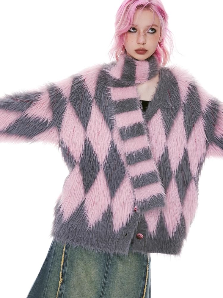 Extra Long Mink Hair Jacket【s0000004976】