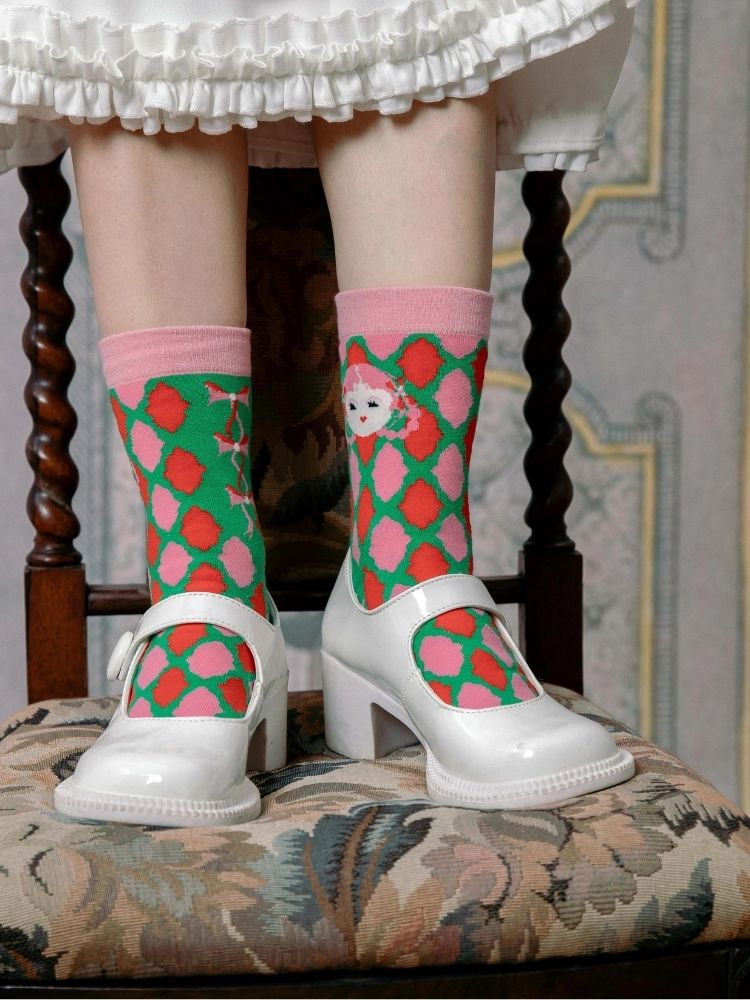 Candy Color Girls' Socks【s0000003603】