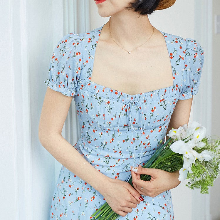 Retro floral dress