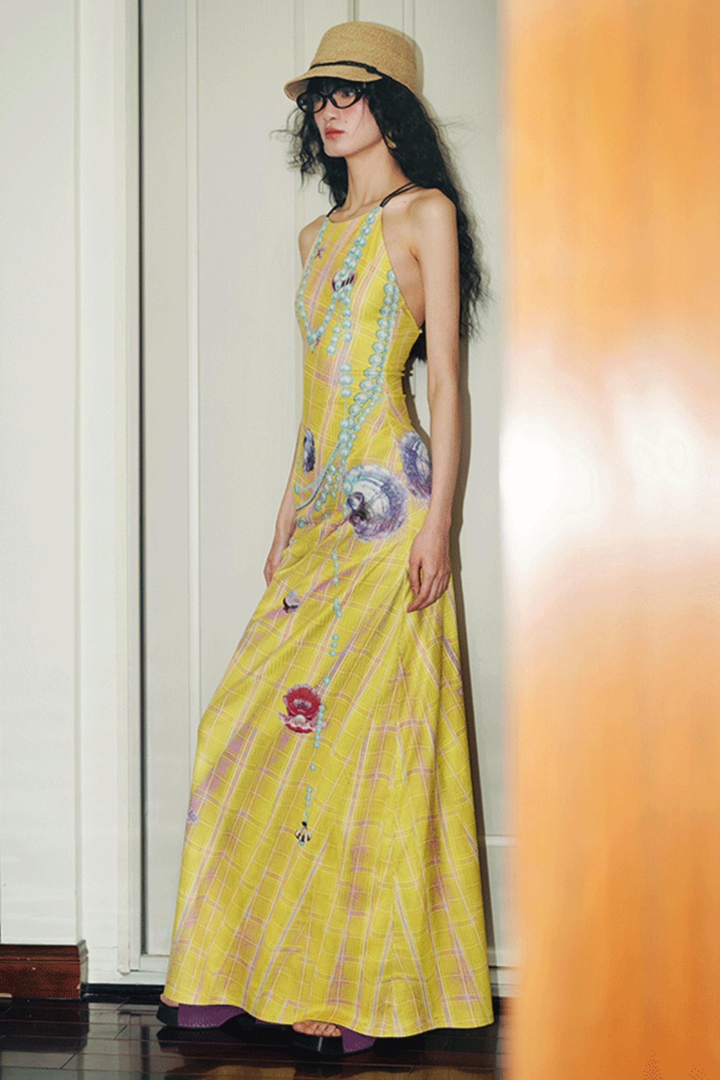 Pearl Backless Dress