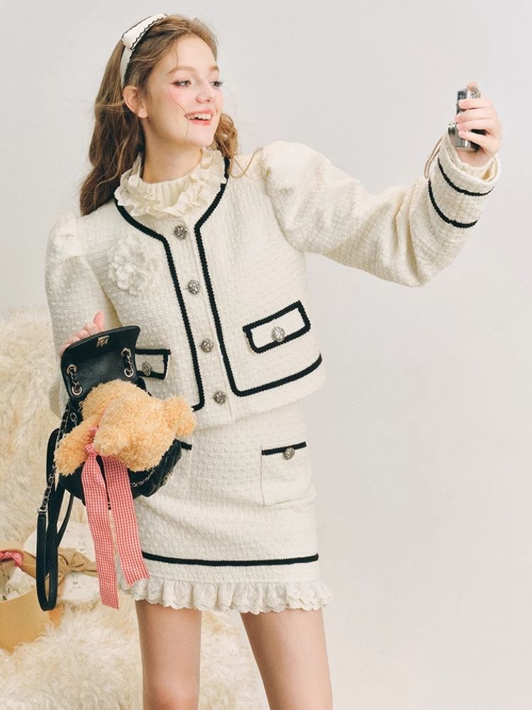 Bubble Sleeve Jacket【s0000004603】