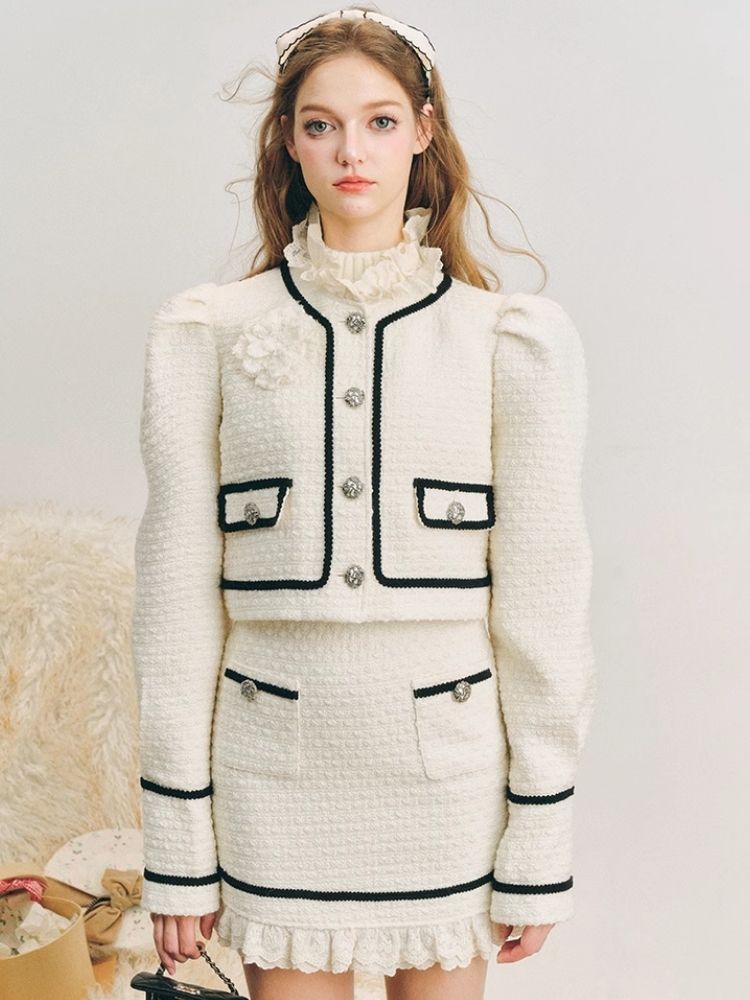 Bubble Sleeve Jacket【s0000004603】