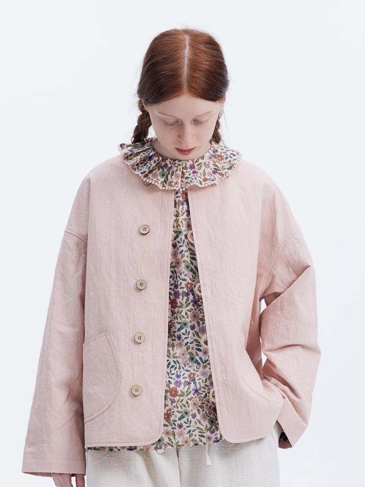 Baby Pink Spring Small Coat【s0000007951】