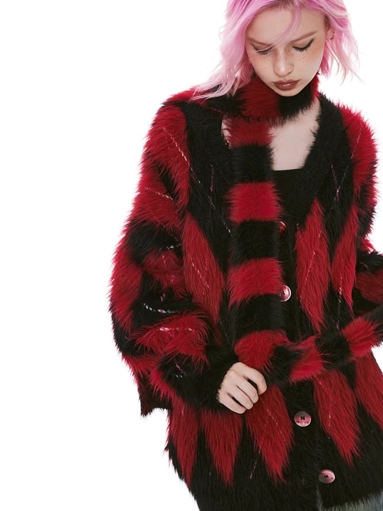 Extra Long Mink Hair Jacket【s0000004976】